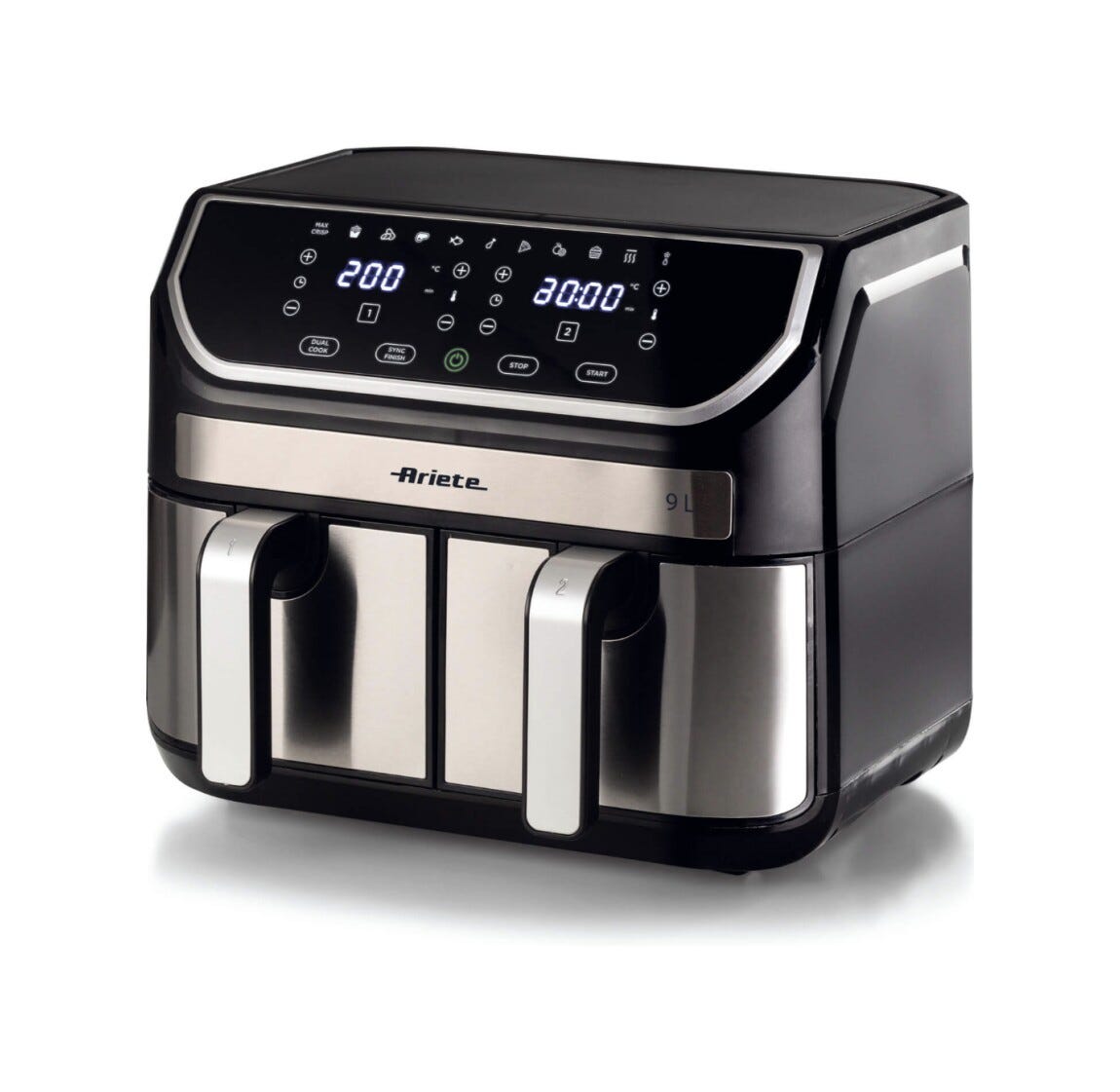 Ariete 4625/00 Friggitrice ad aria 9 lt - nero