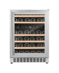 Temptech OX60DX Oslo Cantina vini da incasso cm. 60 h. 81 - 46 bottiglie - inox