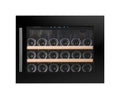 Temptech OZ45SB Oslo Cantina vini da incasso - cm. 60 h. 46 - 18 bottiglie - nero
