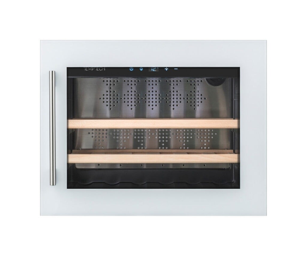 Temptech OZ45SW Oslo Cantina vini da incasso - cm. 60 h. 46 - 18 bottiglie - bianco