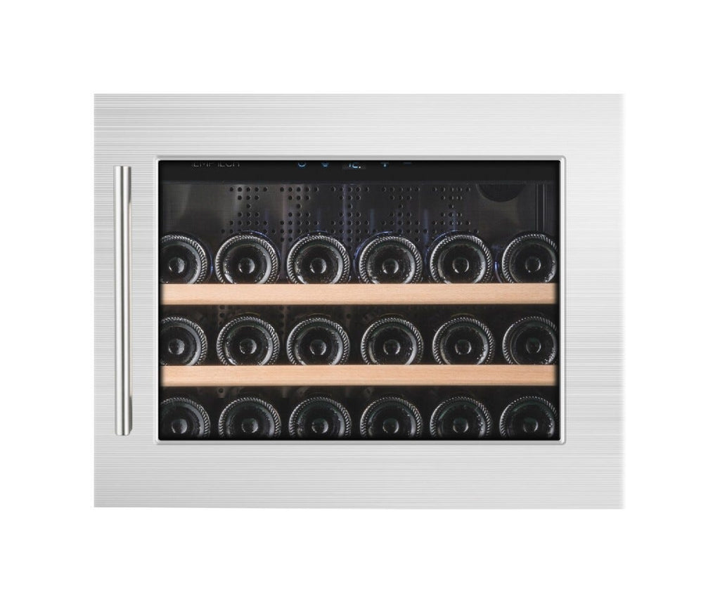 Temptech OZ45SX Oslo Cantina vini da incasso - cm. 60 h. 46 - 18 bottiglie - inox