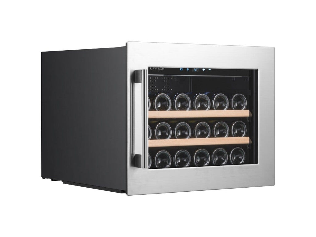Temptech OZ45SX Oslo Cantina vini da incasso - cm. 60 h. 46 - 18 bottiglie - inox