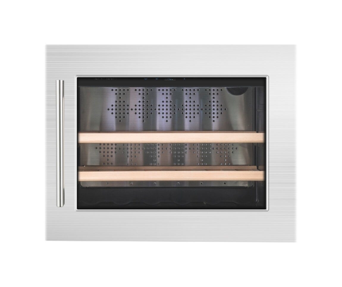 Temptech OZ45SX Oslo Cantina vini da incasso - cm. 60 h. 46 - 18 bottiglie - inox