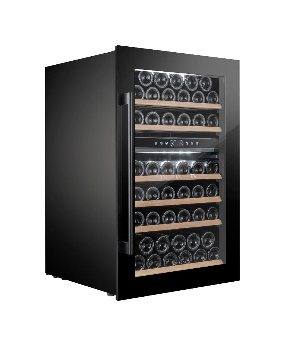 Temptech OZ90DB Oslo Cantina vini da incasso - cm. 59 h. 89 - 41 bottiglie - nero