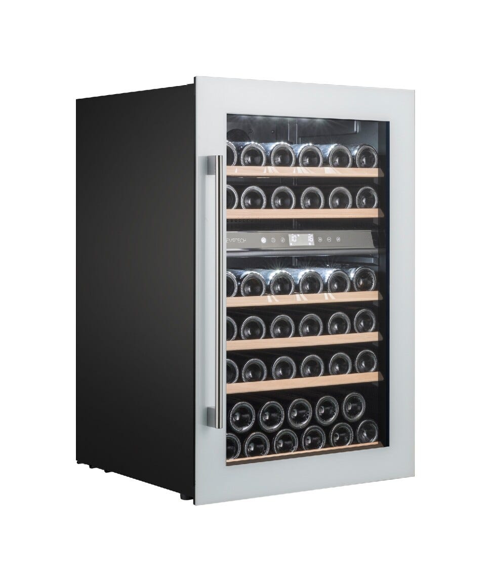Temptech OZ90DW Oslo Cantina vini da incasso - cm. 59 h. 89 - 41 bottiglie - bianco