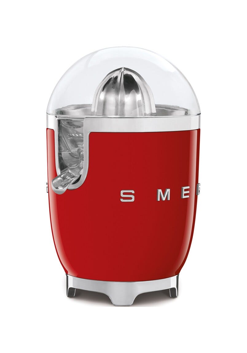Smeg Selection CJF11RDEU 50's Style Spremiagrumi - rosso lucido
