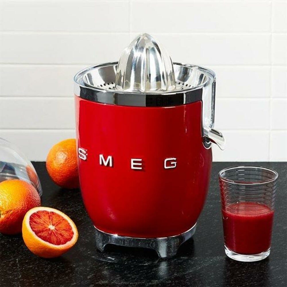 Smeg Selection CJF11RDEU 50's Style Spremiagrumi - rosso lucido