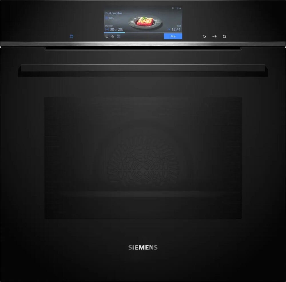 Siemens HS758G3B1 iq700 Forno combinato a vapore cm. 60 - inox/nero