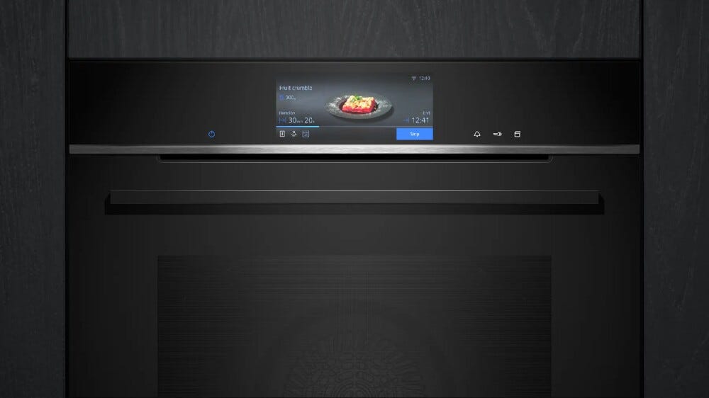 Siemens HS758G3B1 iq700 Forno combinato a vapore cm. 60 - inox/nero