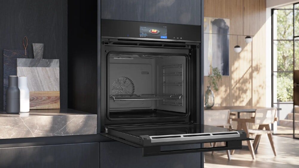 Siemens HS758G3B1 iq700 Forno combinato a vapore cm. 60 - inox/nero
