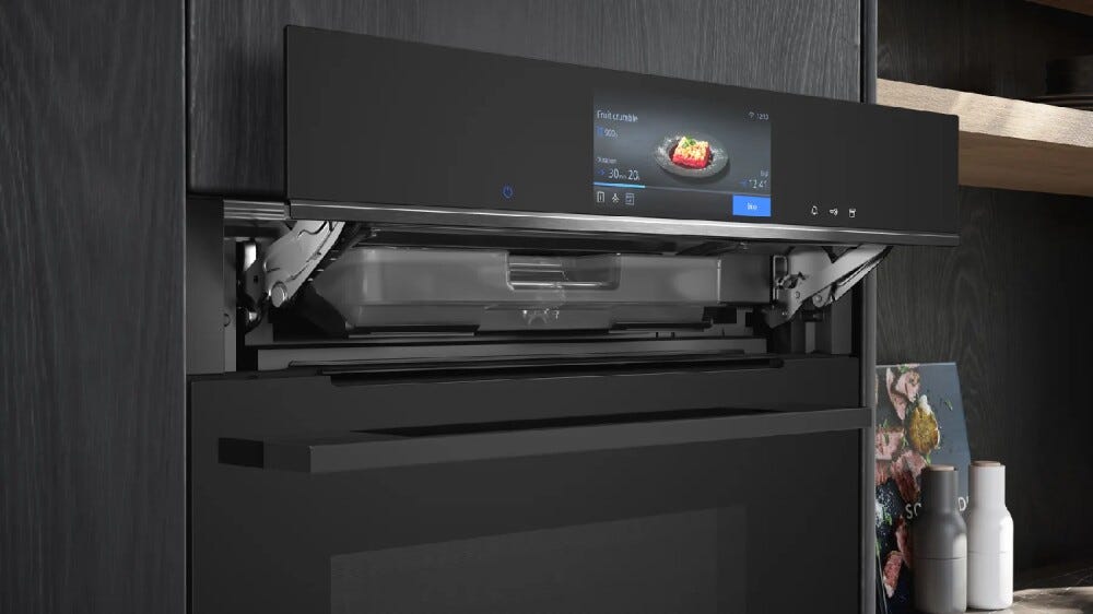 Siemens HS758G3B1 iq700 Forno combinato a vapore cm. 60 - inox/nero