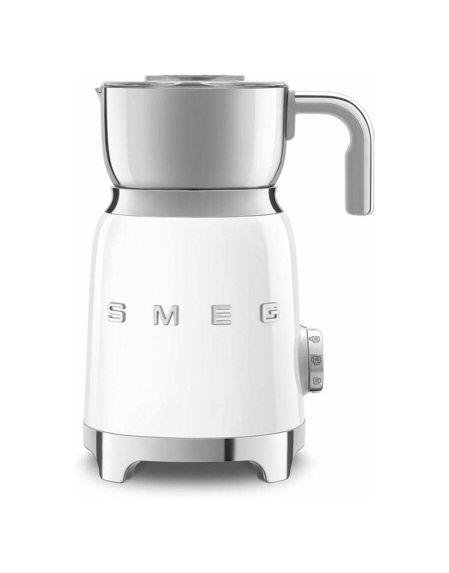 Smeg Selection MFF11WHEU 50's Style Montalatte - bianco lucido