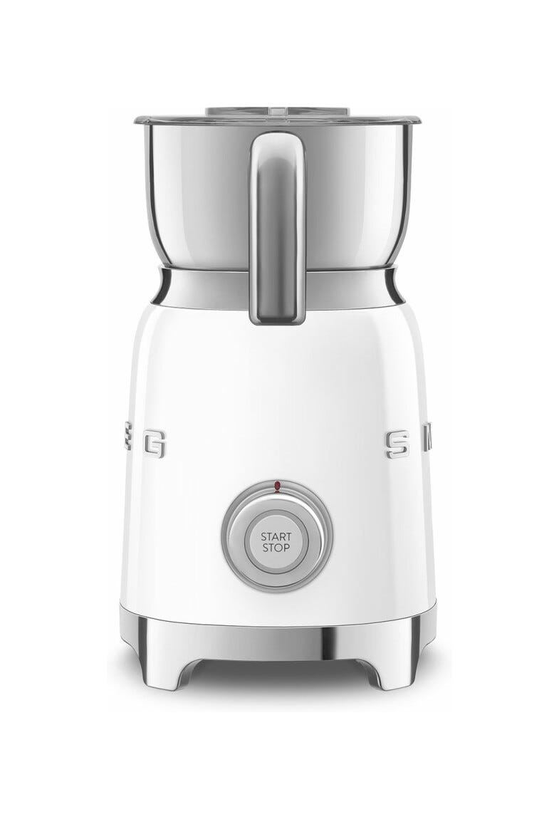 Smeg Selection MFF11WHEU 50's Style Montalatte - bianco lucido