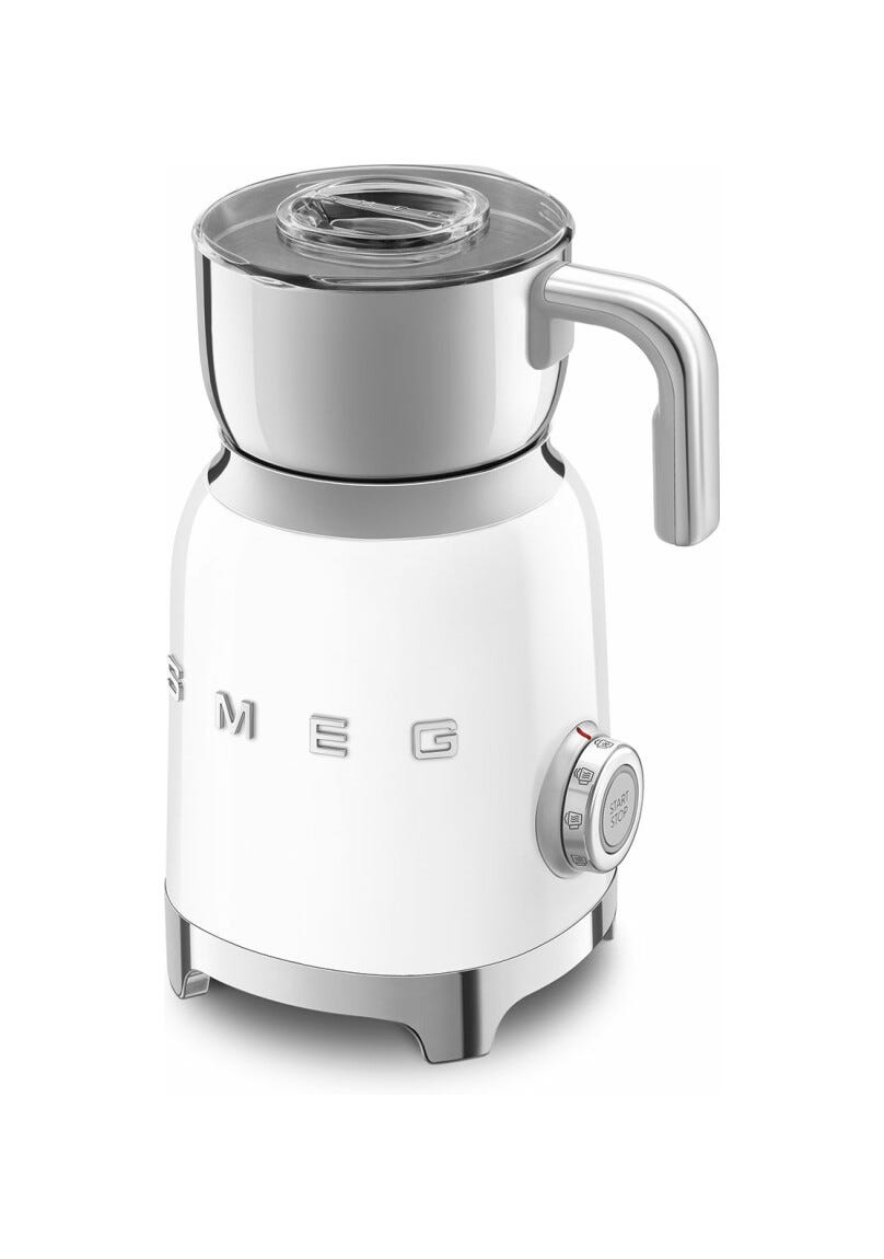 Smeg Selection MFF11WHEU 50's Style Montalatte - bianco lucido