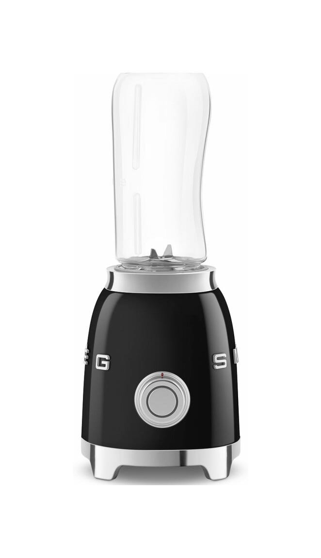 Smeg Selection PBF01BLEU 50's Style Frullatore multifunzione - nero lucido