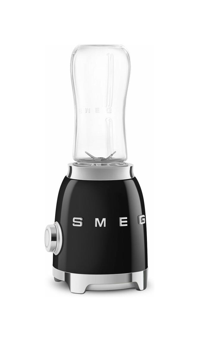 Smeg Selection PBF01BLEU 50's Style Frullatore multifunzione - nero lucido