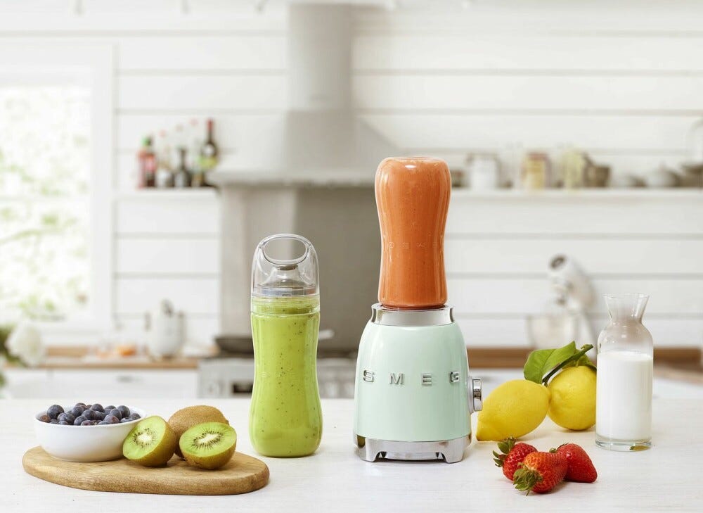 Smeg Selection PBF01PGEU 50's Style Frullatore multifunzione - verde pastello lucido