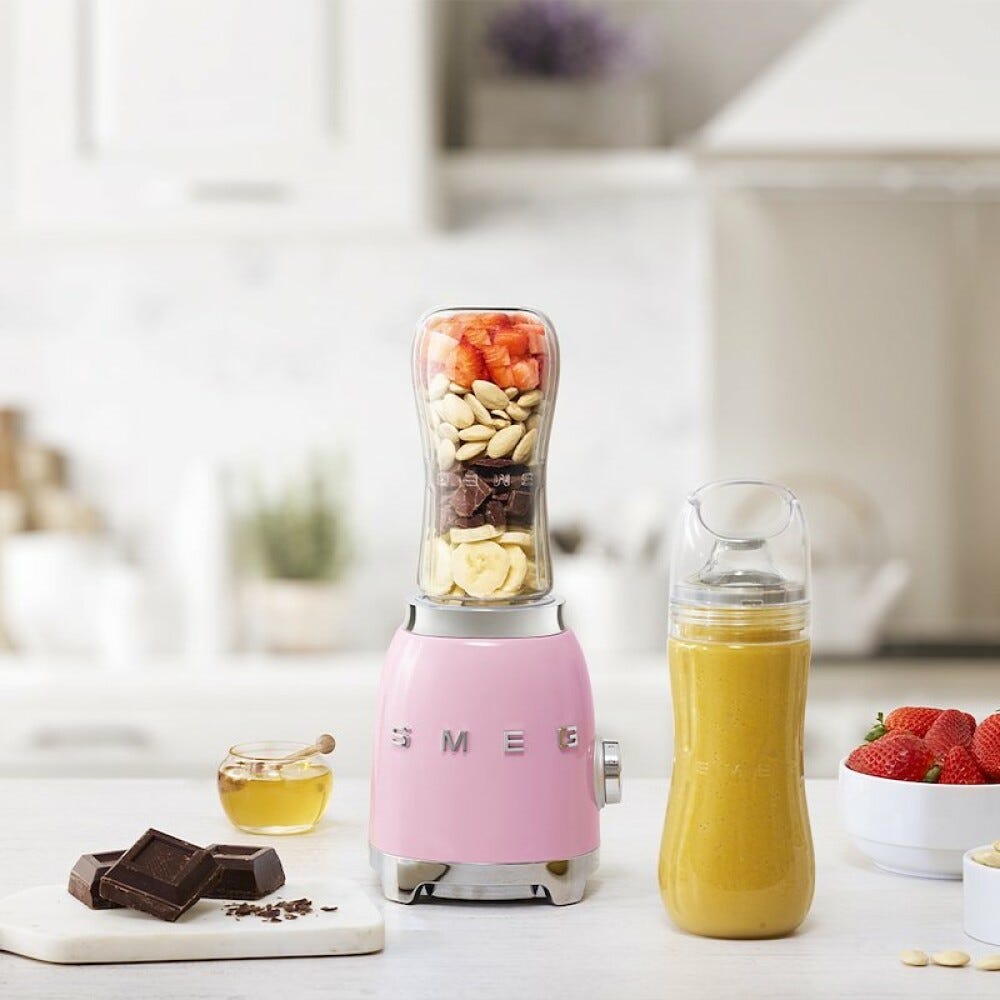 Smeg Selection PBF01PKEU 50's Style Frullatore multifunzione - rosa lucido