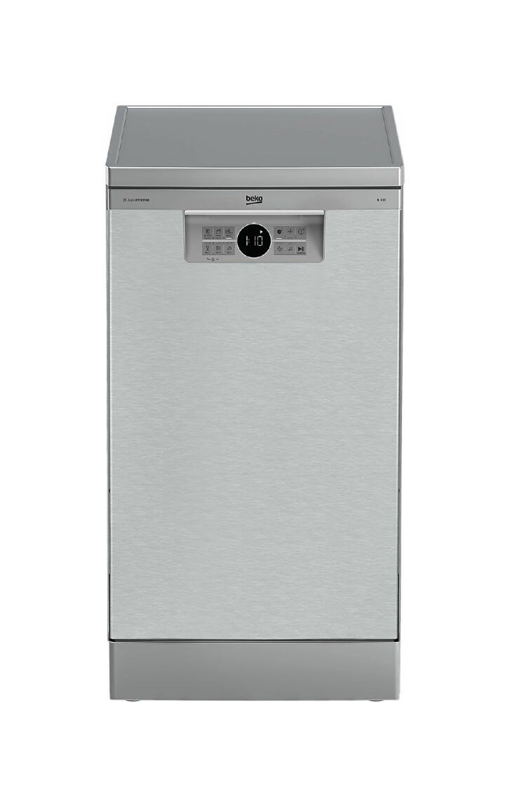 Beko BDFS26020X Lavastoviglie slim a libera installazione cm. 45 - 10 coperti - inox