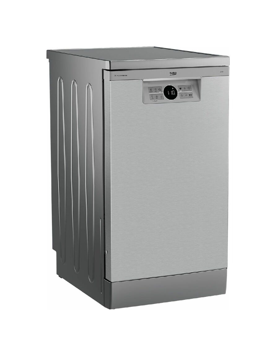 Beko BDFS26020X Lavastoviglie slim a libera installazione cm. 45 - 10 coperti - inox