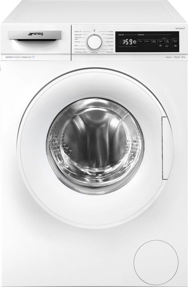 Smeg LB2T02ASIT Lavatrice cm. 60 - capacità 10 kg - bianco