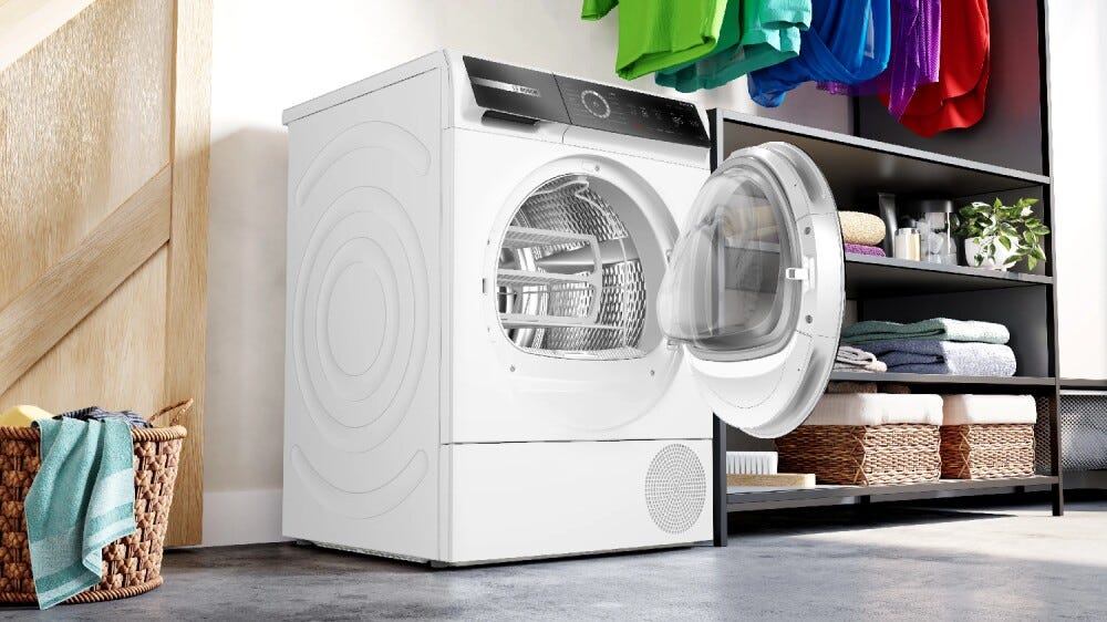 Bosch WQB245B0IT Serie 8 Asciugatrice cm. 60 - capacità 9 kg - bianco