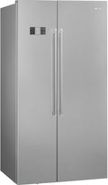 Smeg SBS63XDE Universale Frigorifero con congelatore side by side cm. 91 h. 179 - lt. 580 - inox