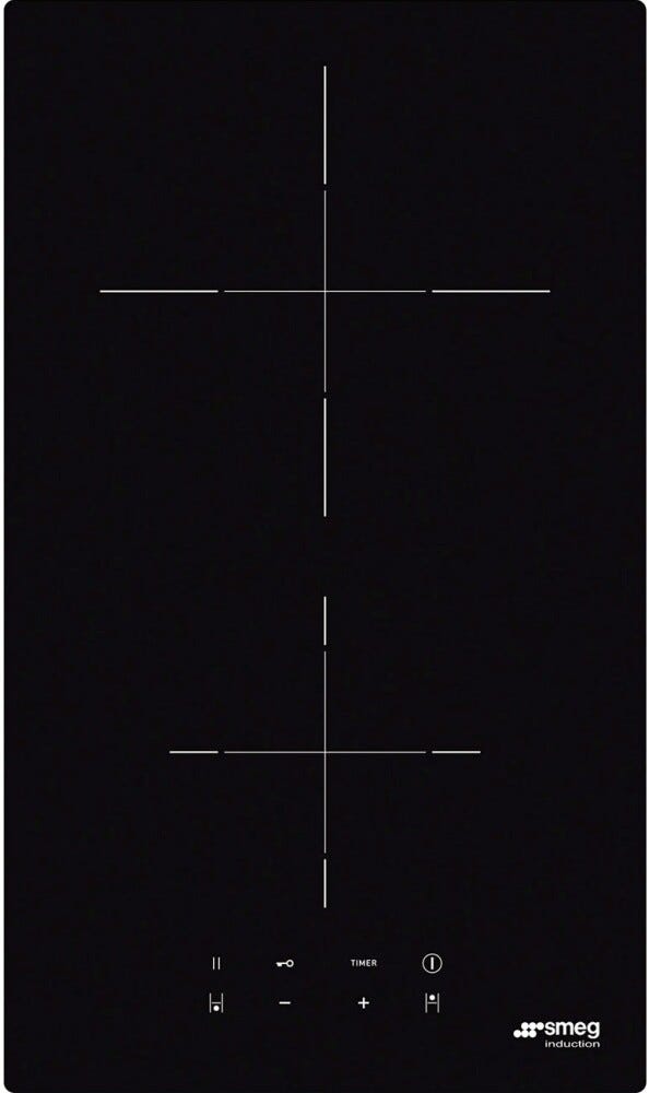 Smeg SI2321D Universale Piano cottura a induzione domino cm. 30 - vetroceramica nero