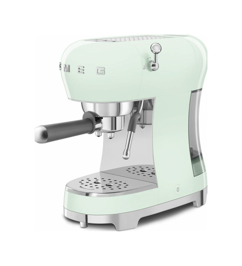 Smeg Selection ECF02PGEU 50's Style Macchina da caffè espresso manuale - verde pastello lucido
