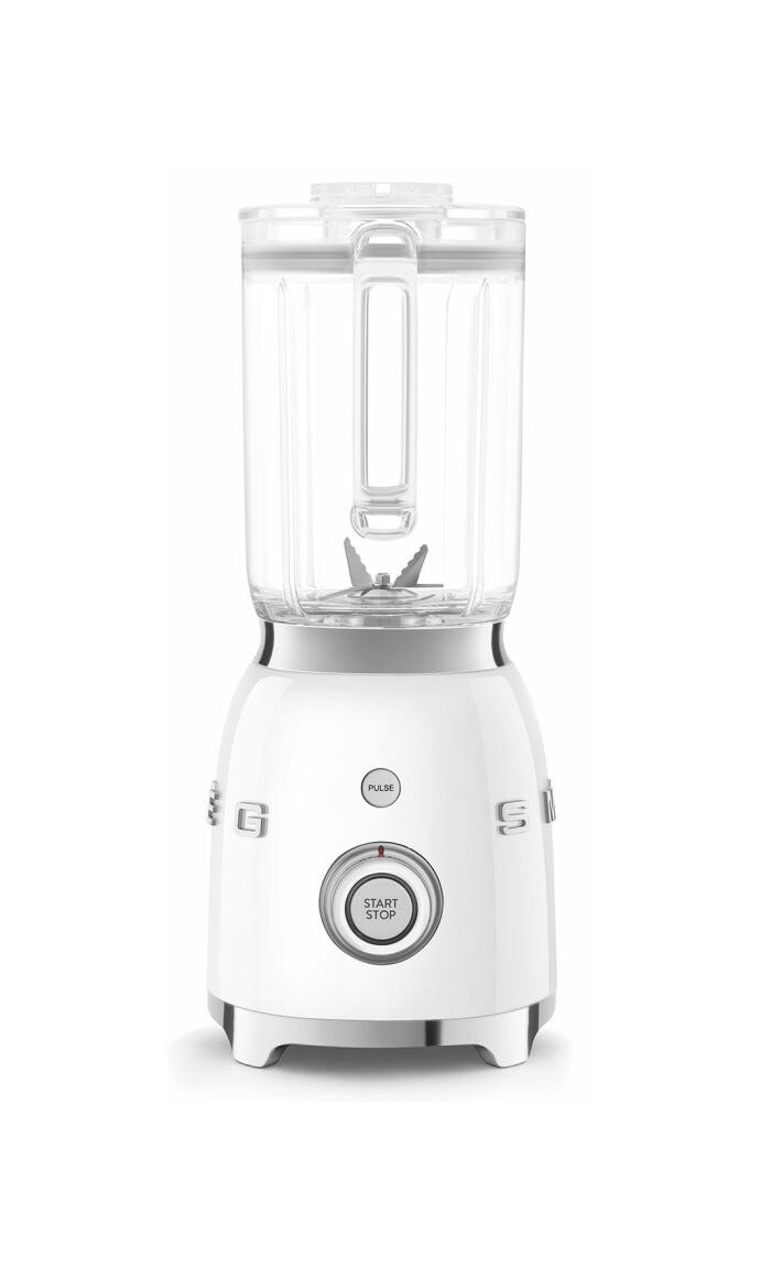 Smeg Selection BLF03WHEU 50's Style Frullatore da tavolo - bianco lucido