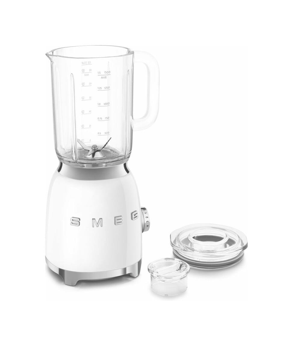 Smeg Selection BLF03WHEU 50's Style Frullatore da tavolo - bianco lucido
