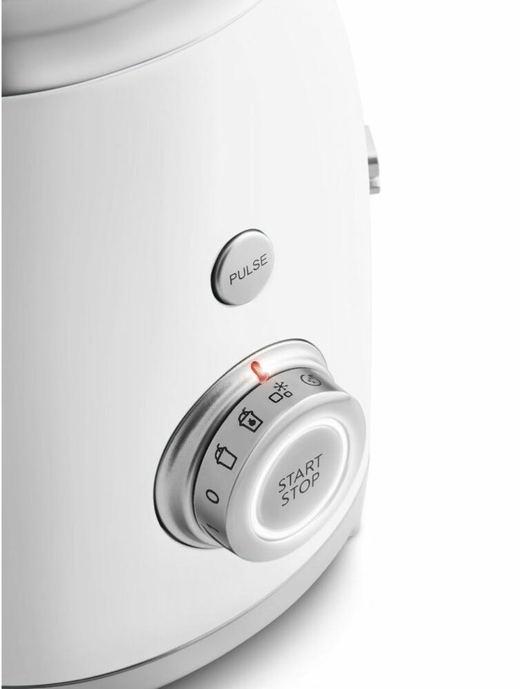 Smeg Selection BLF03WHEU 50's Style Frullatore da tavolo - bianco lucido