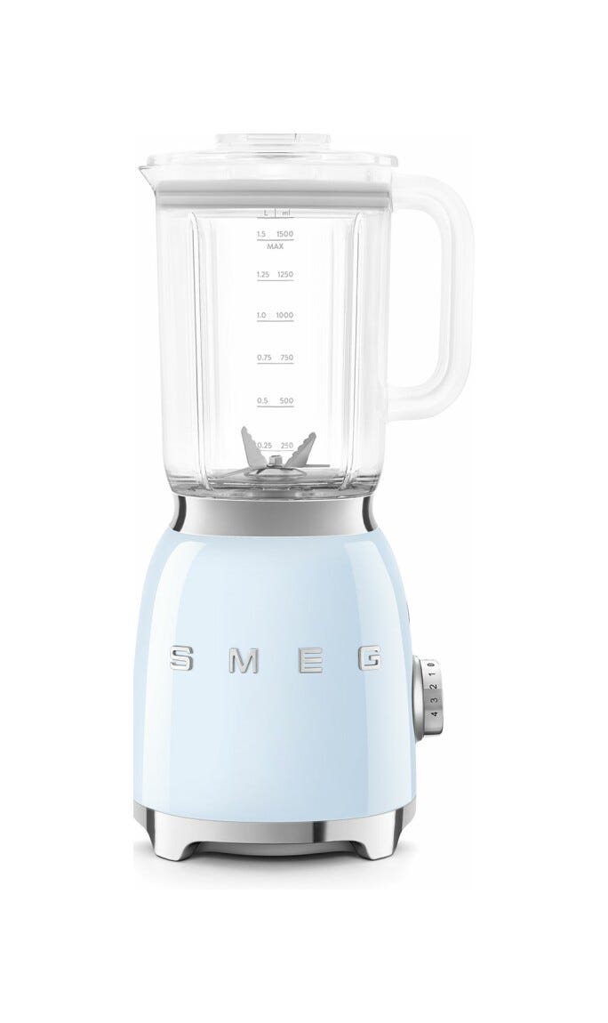 Smeg Selection BLF03PBEU 50's Style Frullatore da tavolo - azzurro lucido