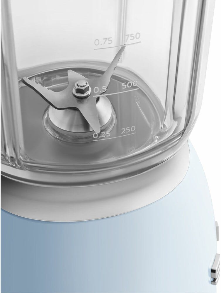 Smeg Selection BLF03PBEU 50's Style Frullatore da tavolo - azzurro lucido