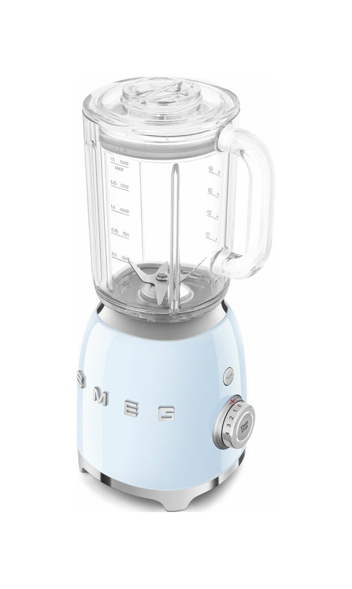 Smeg Selection BLF03PBEU 50's Style Frullatore da tavolo - azzurro lucido