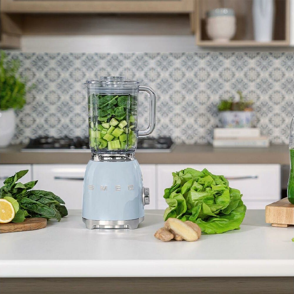 Smeg Selection BLF03PBEU 50's Style Frullatore da tavolo - azzurro lucido