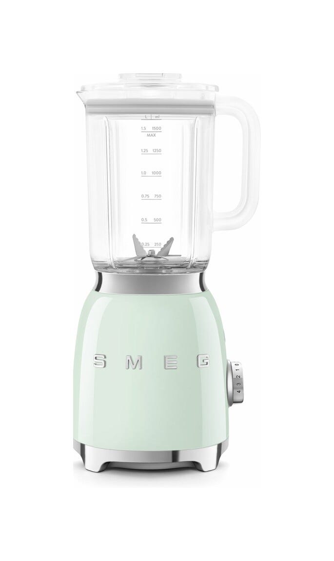 Smeg Selection BLF03PGEU 50's Style Frullatore da tavolo - verde pastello lucido