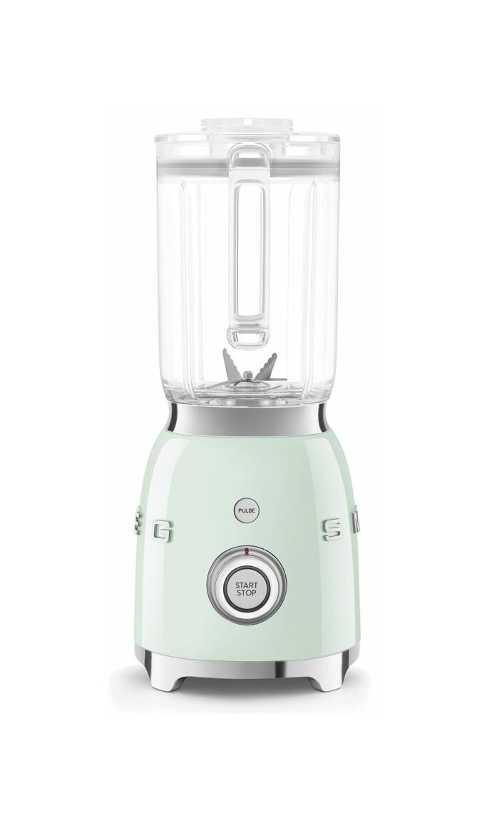 Smeg Selection BLF03PGEU 50's Style Frullatore da tavolo - verde pastello lucido