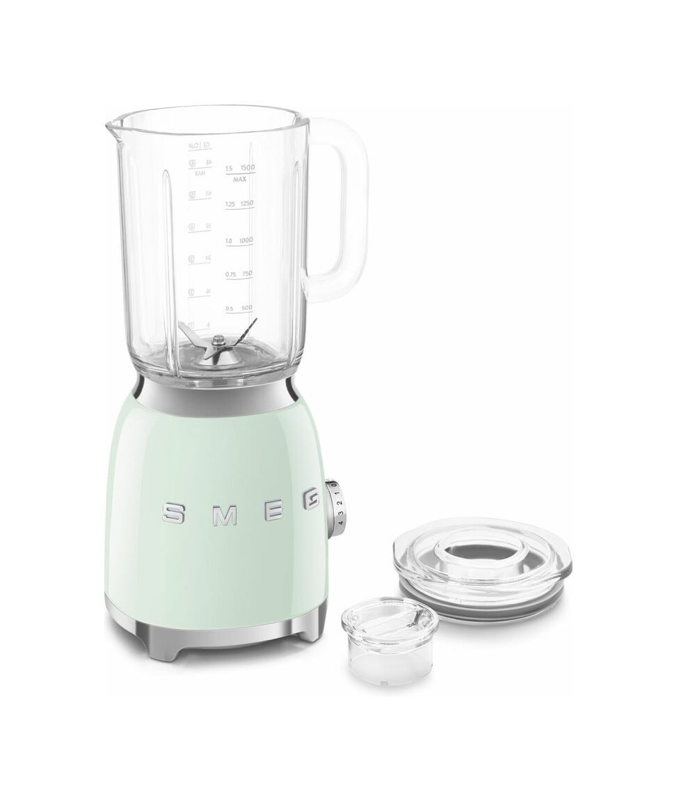 Smeg Selection BLF03PGEU 50's Style Frullatore da tavolo - verde pastello lucido