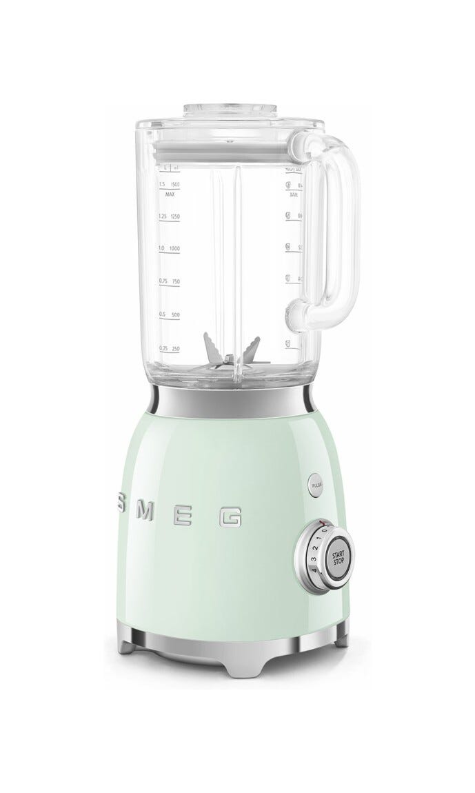 Smeg Selection BLF03PGEU 50's Style Frullatore da tavolo - verde pastello lucido