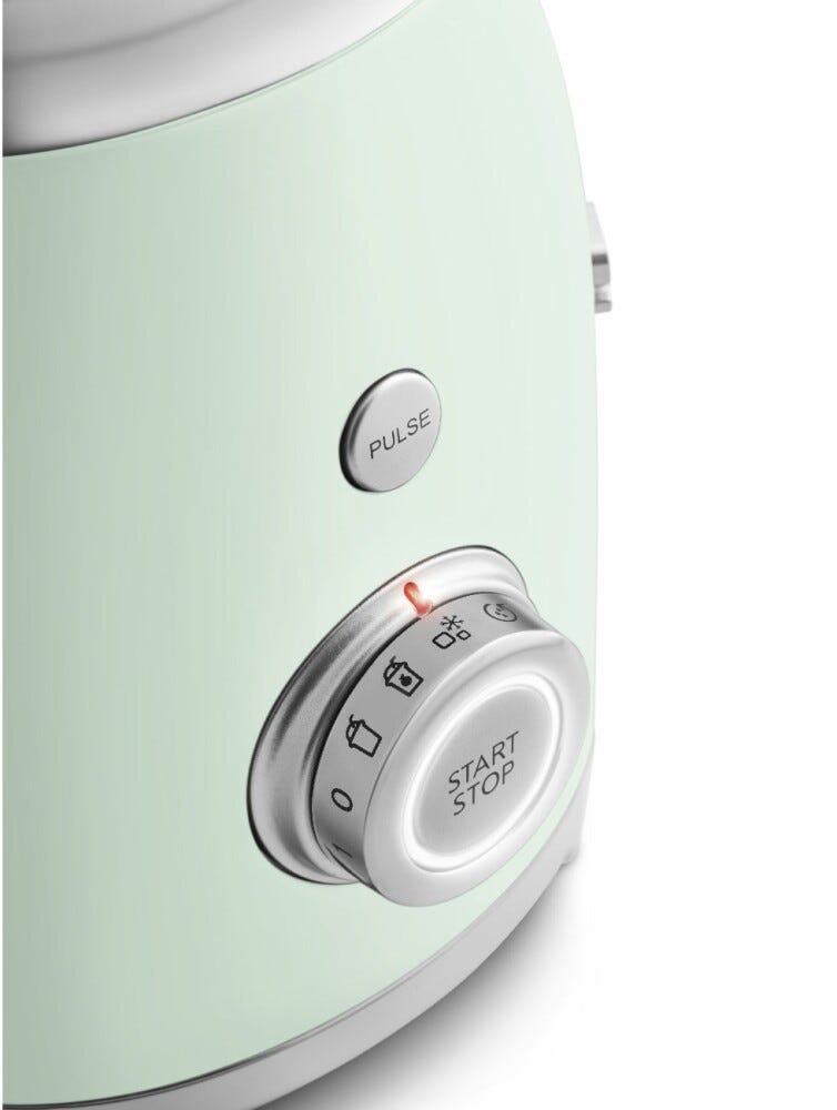 Smeg Selection BLF03PGEU 50's Style Frullatore da tavolo - verde pastello lucido