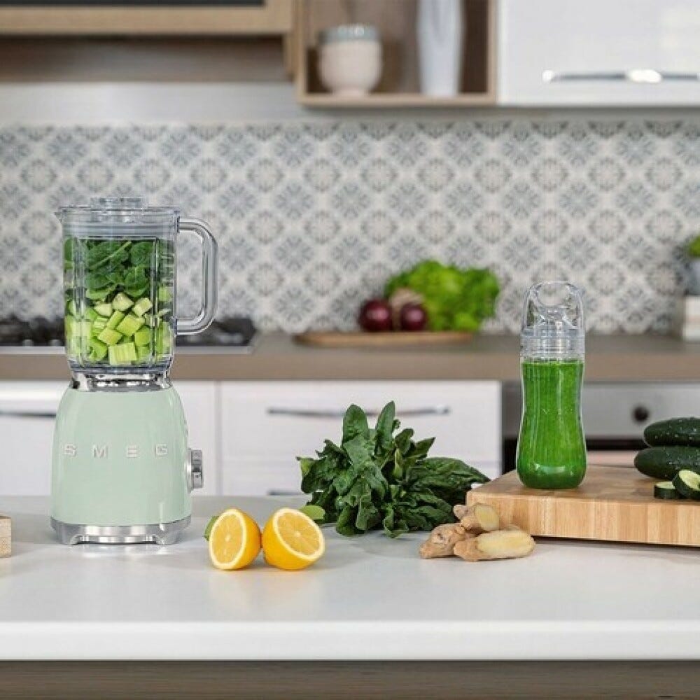 Smeg Selection BLF03PGEU 50's Style Frullatore da tavolo - verde pastello lucido