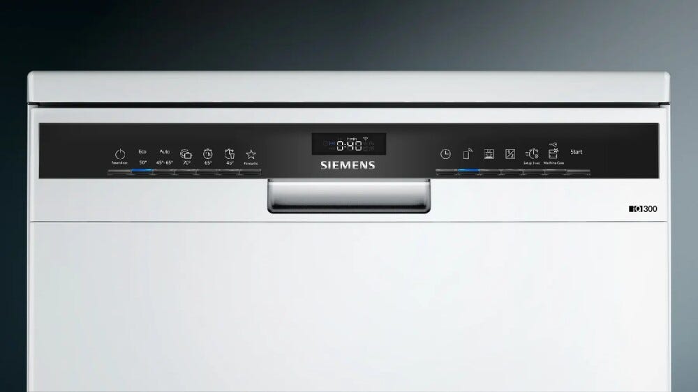 Siemens SN23EW03ME iq300 Lavastoviglie a libera installazione cm. 60 - 14 coperti - bianco