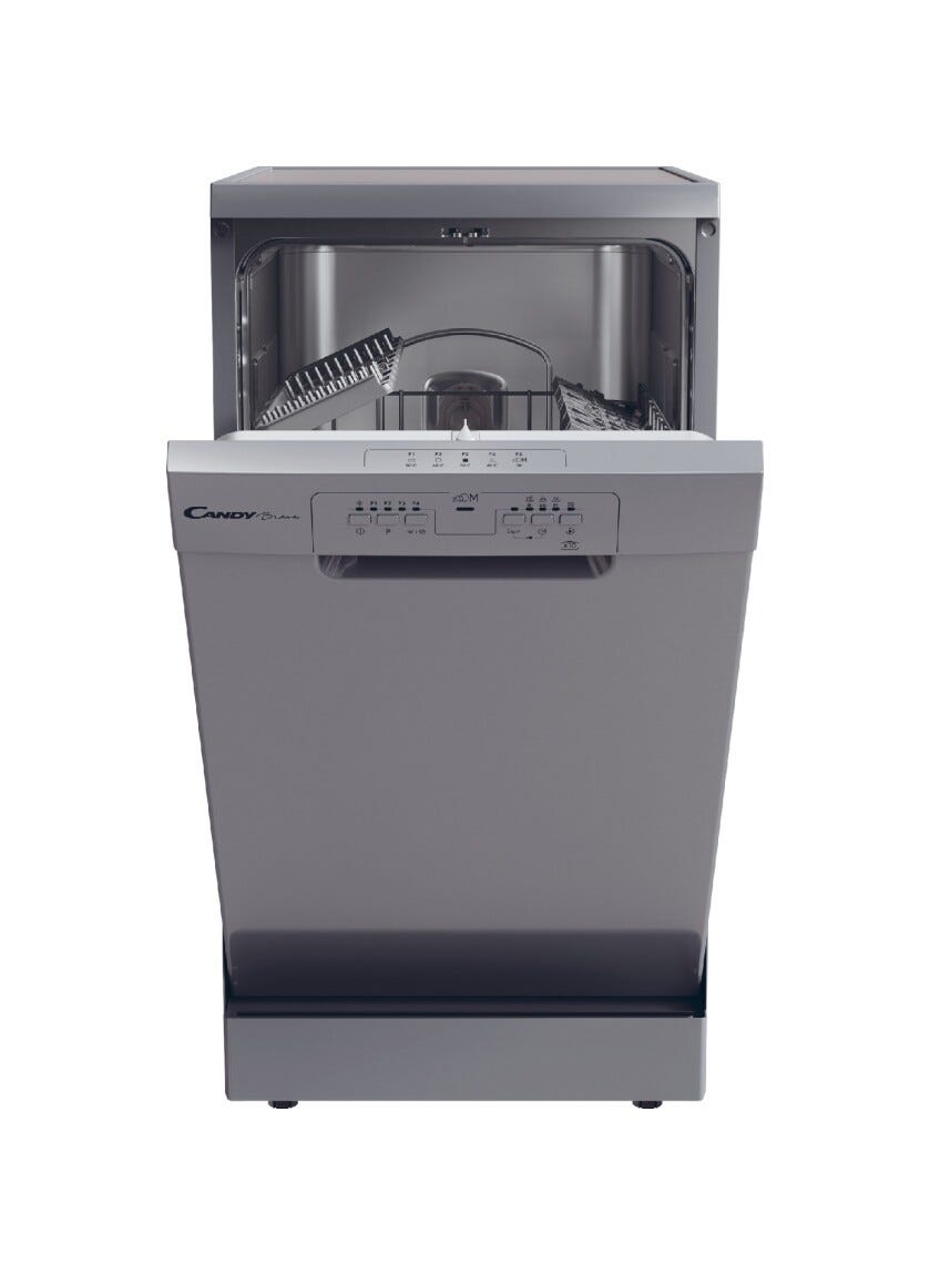 Candy CDPH 2L1047S Brava Lavastoviglie a libera installazione cm. 45 - 10 coperti - argento