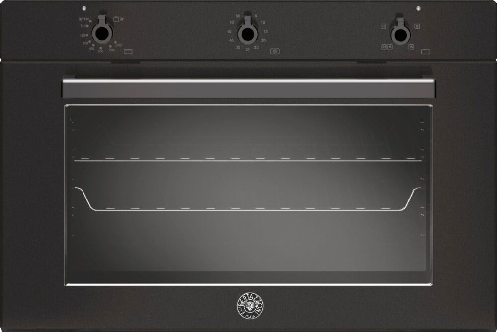 Bertazzoni F905PROGKN Professional Forno a gas cm 90 - carbonio