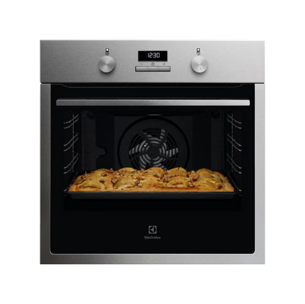 Electrolux KOIGH04X 300 Forno elettrico 72 L, Convezione 300, AquaClean, Display LED, classe A+, inox antimpronta