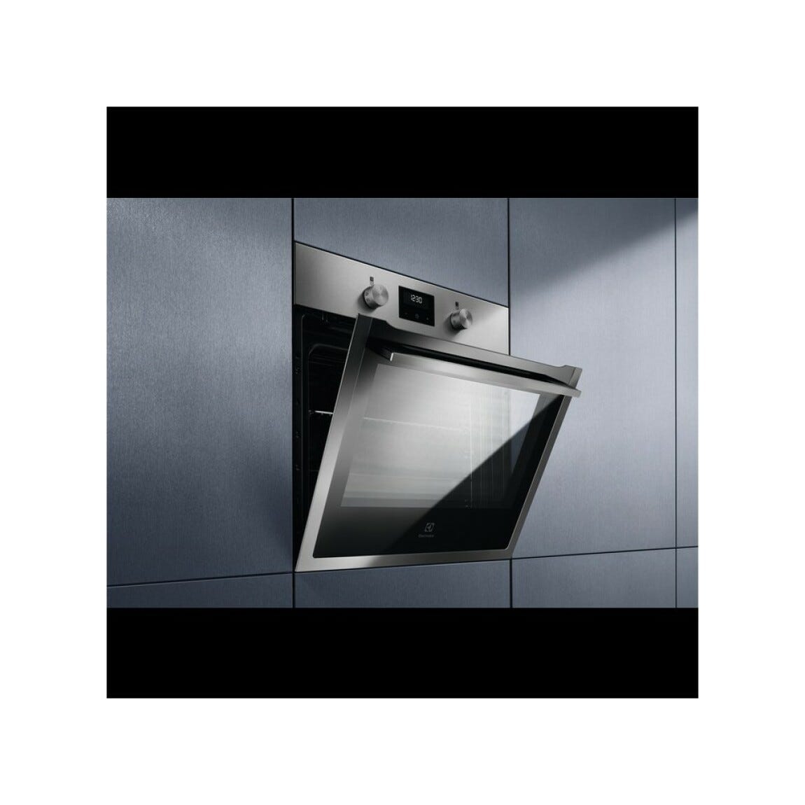 Electrolux KOIGH04X 300 Forno elettrico 72 L, Convezione 300, AquaClean, Display LED, classe A+, inox antimpronta
