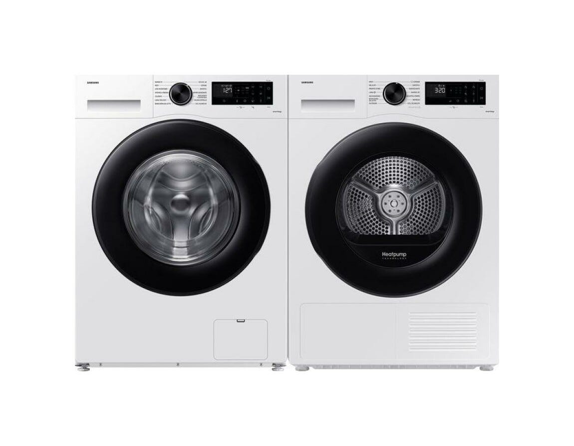 Samsung WW80CGC04DAEET Crystal Clean Lavatrice cm. 60 - capacità 8 kg - bianco