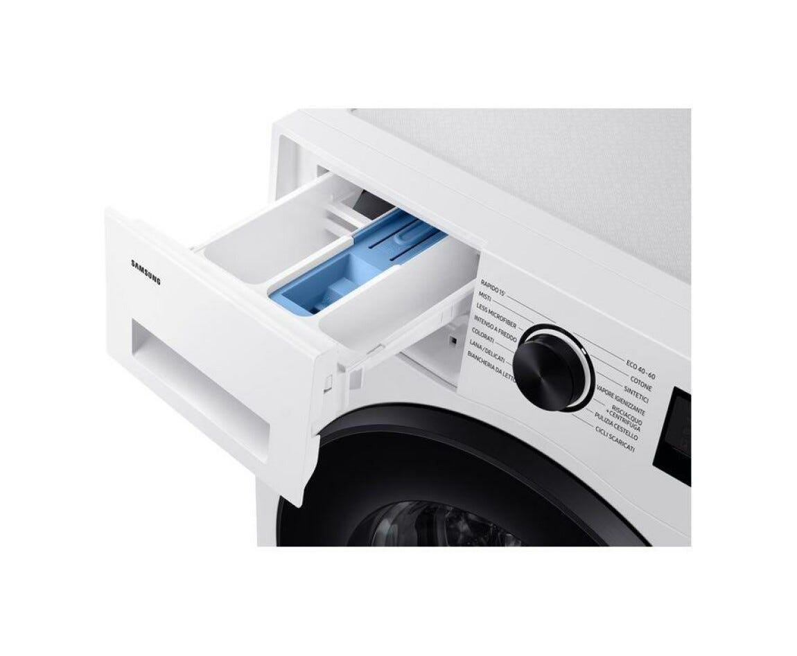 Samsung WW80CGC04DAEET Crystal Clean Lavatrice cm. 60 - capacità 8 kg - bianco
