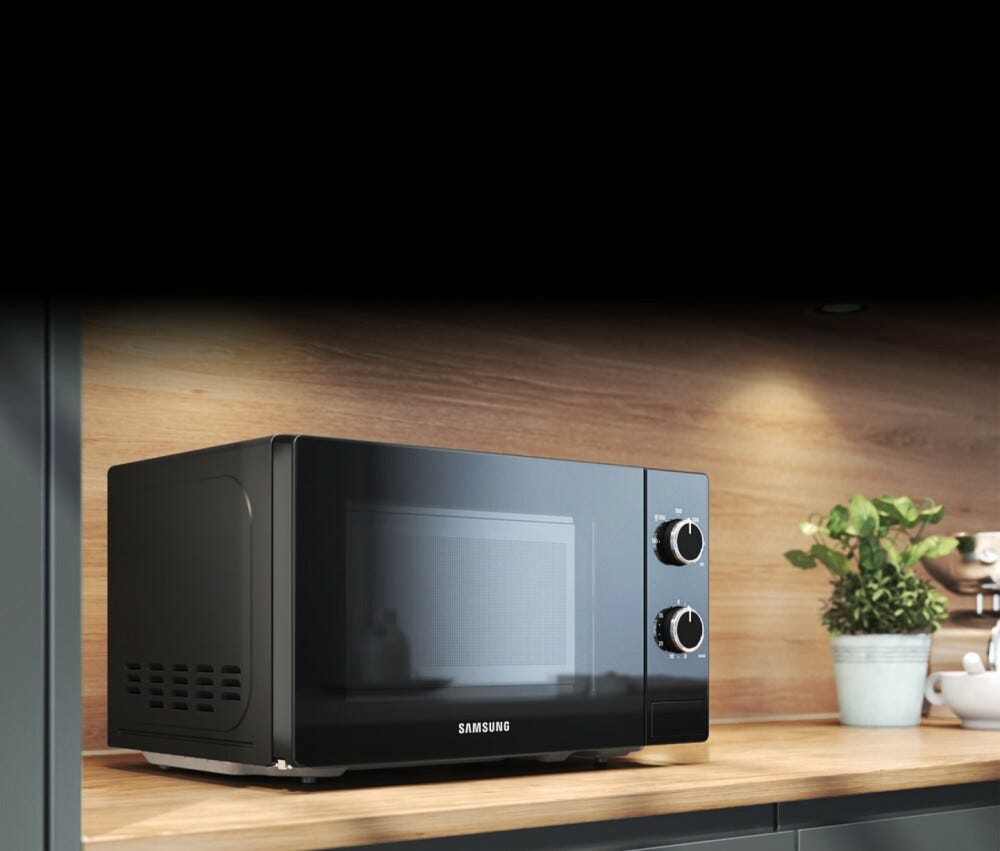 Samsung MS20A3010AH Forno a microonde a libera installazione cm. 44 - nero